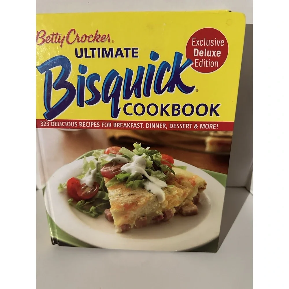 Betty Crocker‎ Bisquick Cookbook HC Deluxe Edition 323 Recipes VGC
